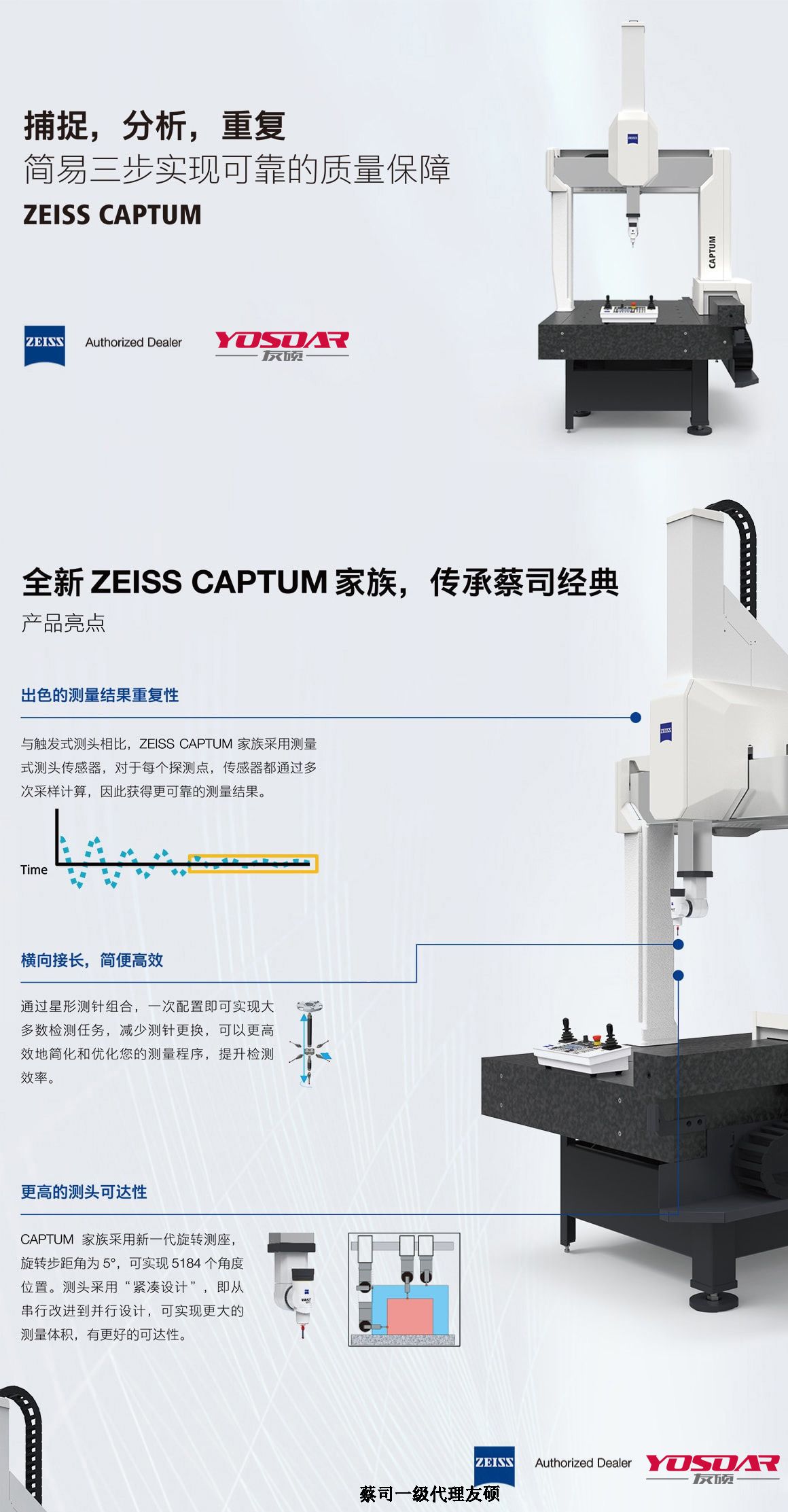 盐城蔡司三坐标CAPTUM